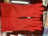 Labor protection gloves, wear-resistant labor rubber, warm impregnated rubber, waterproof, thickened rubber full belt rubber details Picture
